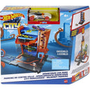 Hot Wheels Pista City Downtown Garagem