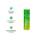 Pilha Alcalina Aa Elgin (cartela Com 08 Unidades)