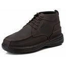 Coturno Casual Conforto Couro Marrom - RT8004NBKCFE