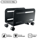 Suporte Para Cpu Ajustável Com Rodas - Plmsc02