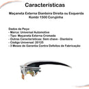 Maçaneta Externa Dianteira Sem Chave Kombi 1500 Corujinha