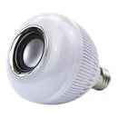 Lampada Led Musical Rgb Bluetooth Controle Remoto 8 Cores