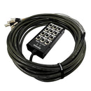 Medusa Multicabo 12 Vias Xlr / Xlr 10 Metros Wireconex