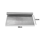 Espatula Inox  P/ Massas Legumes Pizza Pão Com Regua 22 Cm