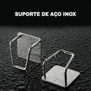 Gancho Adesivo De Parede Aço Inox - Suporte  Super Aderencia