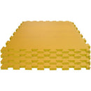 Tatame Eva 4 Placas 1x1m 10mm - Amarelo