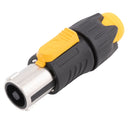Plug Spk 4 Polos Metal Corpo Preto Amarelo 05 Un Storm