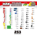 Brinquedo Para Montar Max Construction 253 Peças