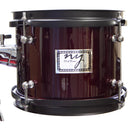 Bateria Acústica Infantil Junior 2t Vinho Com Banco New York