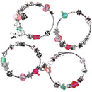 Bijuteria E Miçanga Make Brinq Berloques Com Pulseira Kit