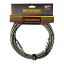 Cabo P10 Prowire Tweed Dourado/verde 3,05m Wireconex