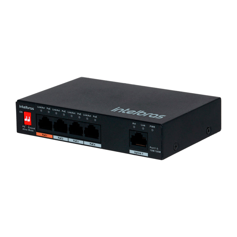 Switch 5 Portas Fast 10/100 Com 4 Portas Poe Sf 500 Hi-poe Skd 4760069