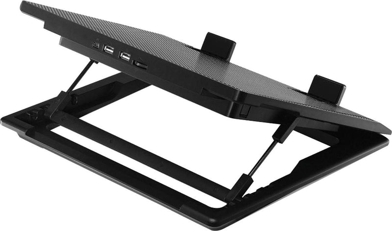 Base Para Notebook 15,6 " Ergostand Lite Preta - 1 Fan 160mm - R9-nbs-eslk-gp