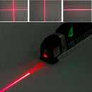 Nível A Laser 3 Linhas Cruz Com Trena Régua Nivelador