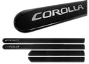 FRISO LATERAL FLASH 5827 COROLLA PRETO 4 PEÇAS