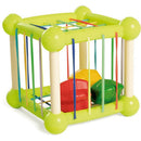 Brinquedo Educativo Desafio à Fio Cubo Com Elástico Tateti