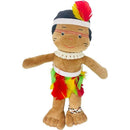 Boneca De Pelúcia Indio Monan 35cm