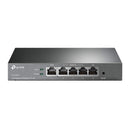 Roteador Load-balance 1 Wan +1 Lan + 3 Wan/lan Alternaveis Tl-r470t+ Smb