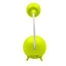 Luminaria Mesa Usb Portatil Articulavel Abajur  Cor:verde