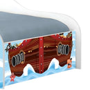 Cama Carro Barco Pirata Kids Solteiro