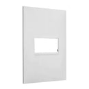 Placa Espelho Tomada Legrand Pial Plus+  1 Posto 4x2 Branco | 618501bc