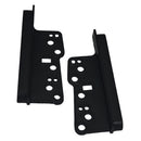 MOLDURA FIAMON 2 DIN TOYOTA COROLLA  2003 A 2007, HILUX 2005 A 2011, PRADO TODOS PRETA ( SÓ AS LATERAIS )