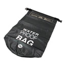 Bolsa Mochila Impermeavel Saco 10 Litros Camping Cor:preto