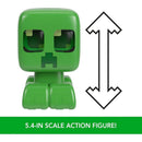 Boneco E Personagem Minecraft Creeper Som E Luz