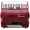 Acordeon 80 Baixos 37 Teclas Ta 8009 Vermelho Thommasi