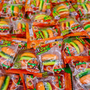 Doce Burguer De Gelatina Sabor Tutti-frutti Display Com 24 Unidades
