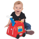 Brinquedo Para Bebê Truckids Bombeiro C/atividades