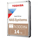 HD Interno Toshiba N300 Pro NAS 14TB 3.5" - HDWG51EXZSTB