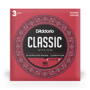 Encordoamento Violão Nylon (3 Jogos) D Addario EJ27N-3D