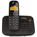 TELEFONE SEM FIO INTELBRAS TS3130 SECRETÁRIA ELETRONICA COR PRETA