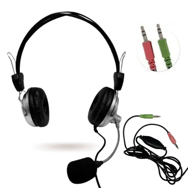 Fone De Ouvido Gamer C/ Microfone P/ Pc Notebook Headphone