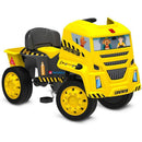 Veículo A Pedal Caminhão Construtor Amarelo Até 35kg