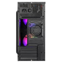 Gabinete Gamer Vinik Plate Lateral Acrílico C/ 2 Fans - Ggpacbk