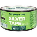 Fita De Alta Resistência Silver Tape Preta 48mmx5m.