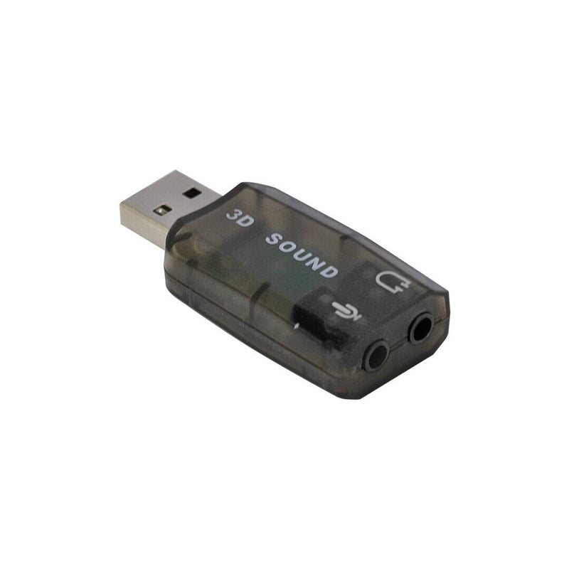 Adaptador Placa De Som Usb 5.1 Canais Virtual Ausb51