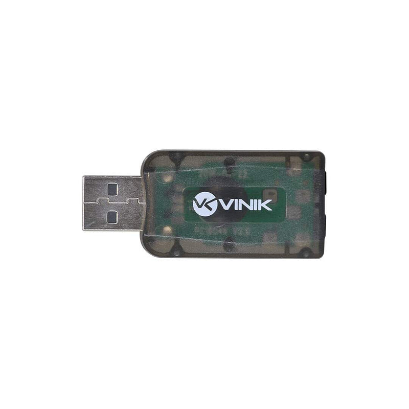 Adaptador Placa De Som Usb 5.1 Canais Virtual Ausb51