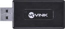 Adaptador Placa De Som Usb 7.1 Canais Virtual Ausb71