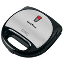 SANDUICHEIRA E GRILL BRITÂNIA CROME INOX PRETA 127V