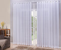 Cortina Linho Tecido 2,80x2,30 Para Varão Simples