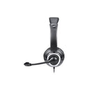 Headset Com Fio Hf600 Conexão P3 E Usb Cabo De 240cm Preto - Ph427