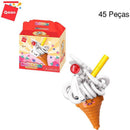 Brinquedo Para Montar Set Build & Fun Fast Food Sortido (display Com 6)