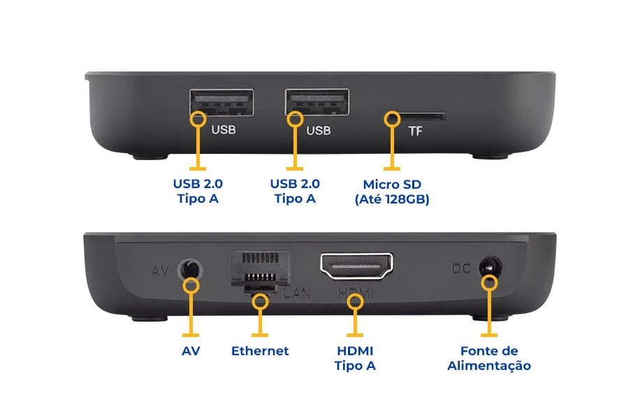 Receptor Smart Tv Box 4k 16gb - Stv-3000 Plus