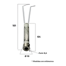 RESISTÊNCIA PARA FERRO DE SOLDA HIKARI POWER 60 - 220V