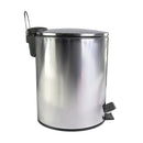 Lixeira de Inox com Pedal Veron 5 Litros