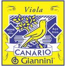 Corda Para Viola Giannini Gesvb Série Canário Bolinha Aço Média