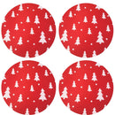 Kit 4 Capas Para Sousplat árvore De Natal 35cmx35cm - UN / 4